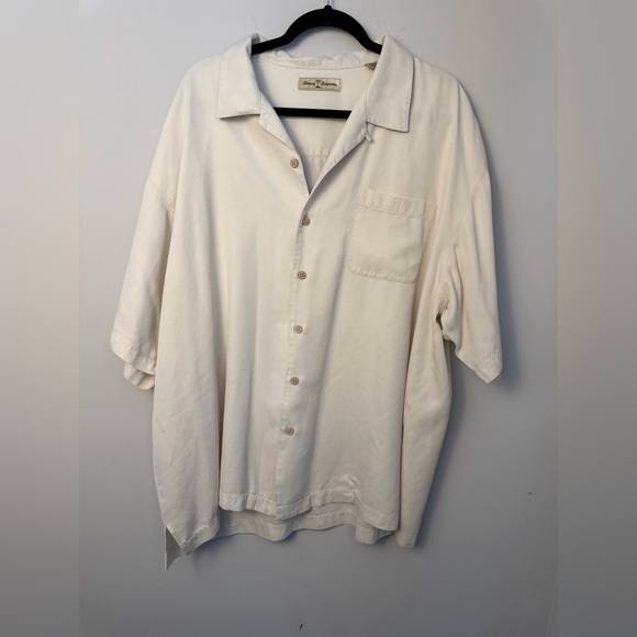 Tommy Bahama Men’s Silk Button Up Shirt XXL | 100% Silk | Short Sleeve - Picture 2 of 13